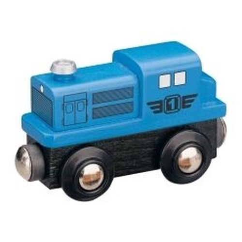 Dieselová lokomotiva – modrá