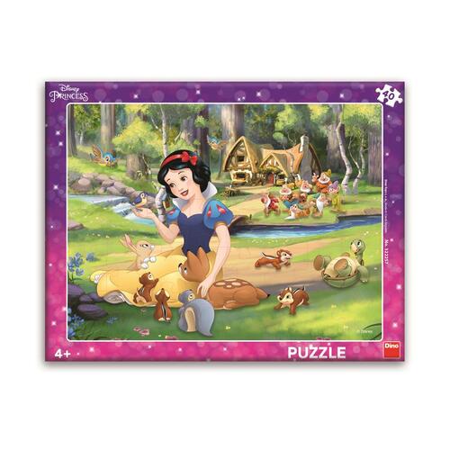 Sněhurka a zvířátka 40 deskové puzzle