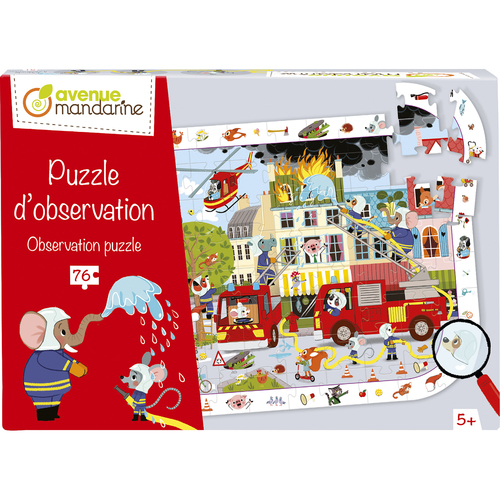 Velké puzzle Hasiči, Avenue Mandarine