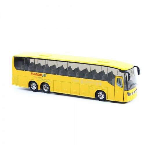 Autobus RegioJet na zpětné natažení (18,5 cm)