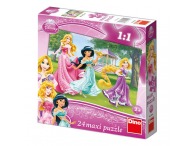 Princezny – Maxi puzzle 24 dílků