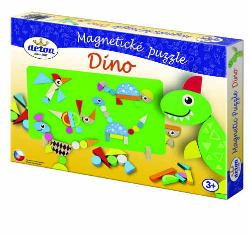 Magnetické puzzle Dino